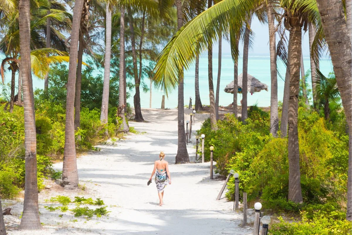 Paje Beach Zanzibar kite surfing east coast