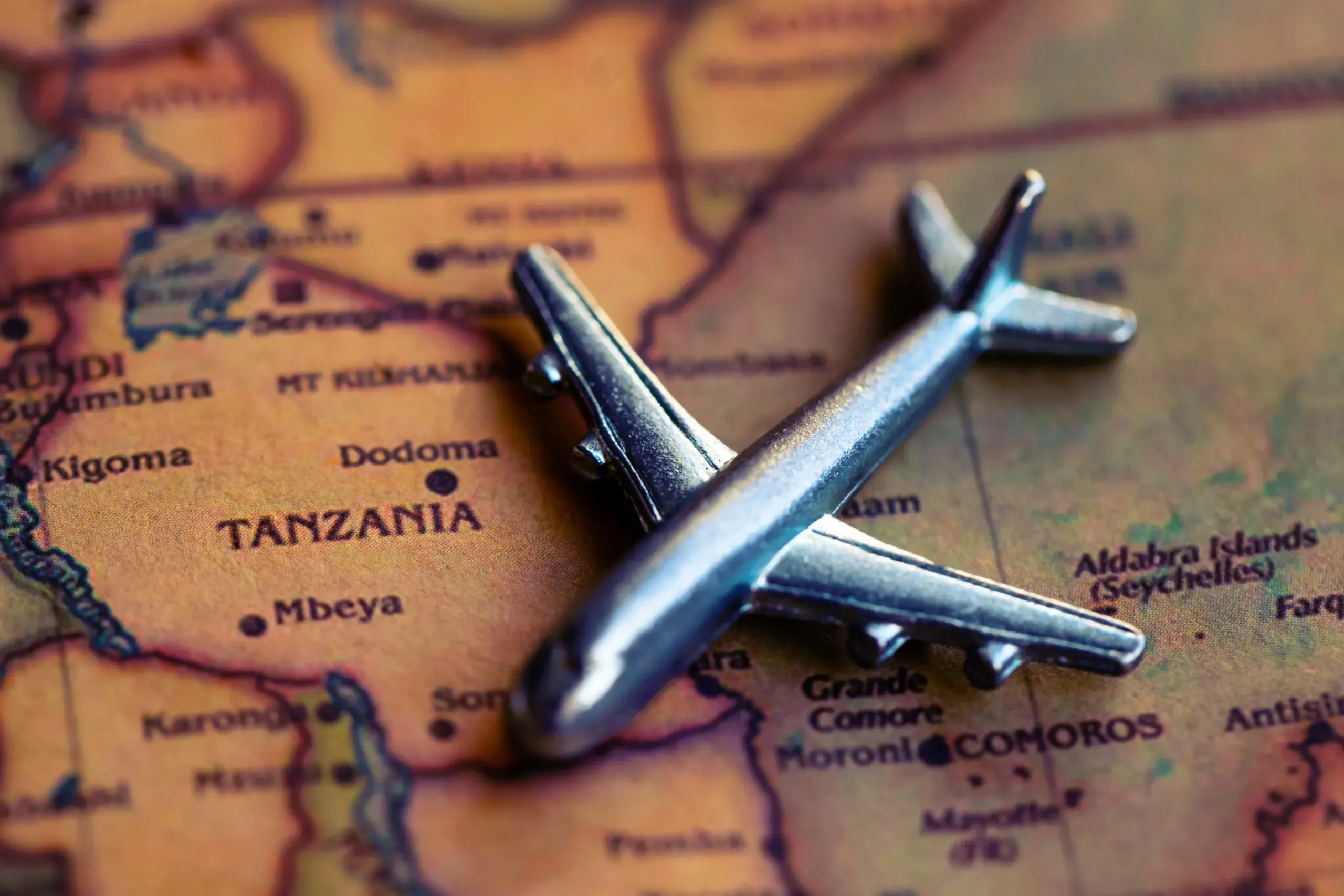 坦桑尼亞機場解釋:Kilimanjaro,Arusha,Dar es Salaam和Zanzibar
