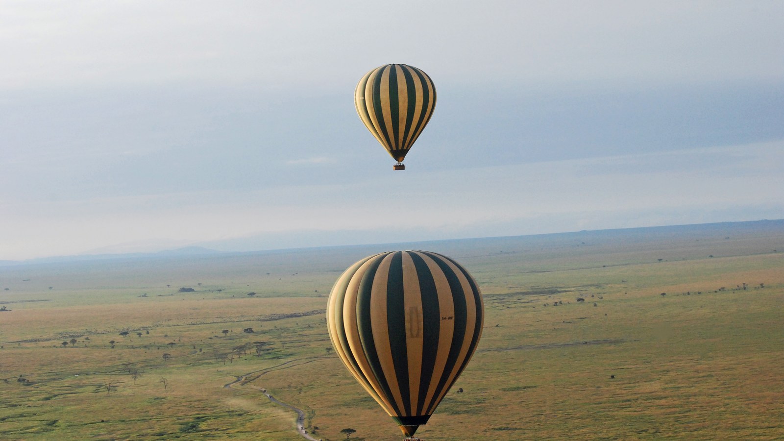 Safari balonom u Serengetiju